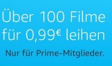 [Amazon] Über 100 Filme für je 0,99€ leihen — nur für Prime-Mitglieder