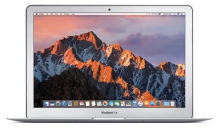 Apple MacBook Air 13, 1,6 GHz, 128 GB SSD, 8 GB RAM für 839,- EUR