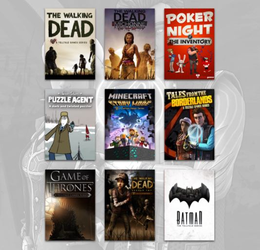 Humble Telltale Bundle mit zB. Batman, Minecraft: Story Mode, Game of Thrones und mehr