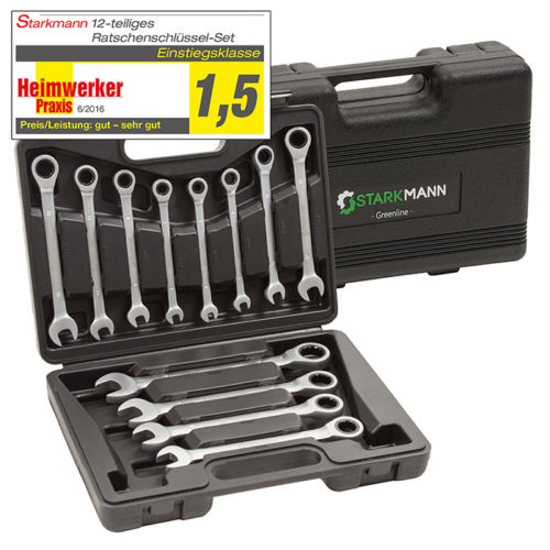 [ebay WOW] STARKMANN Greenline 12tlg Gabelschlüssel Satz Maulgabel Ringgabel-Schlüssel