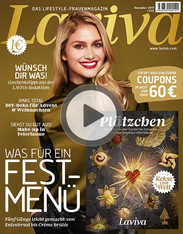 LAVIVA (Dezember 2017) für 1€ kaufen und Coupons im Wert von 60€ bekommen