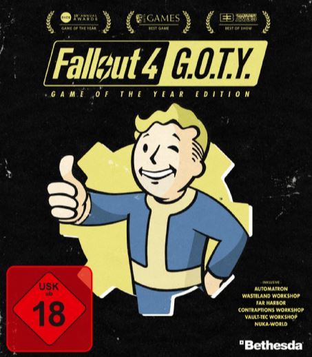Fallout 4: Game of the Year Edition [Xbox One / PS4 / PC] nur 16,99€