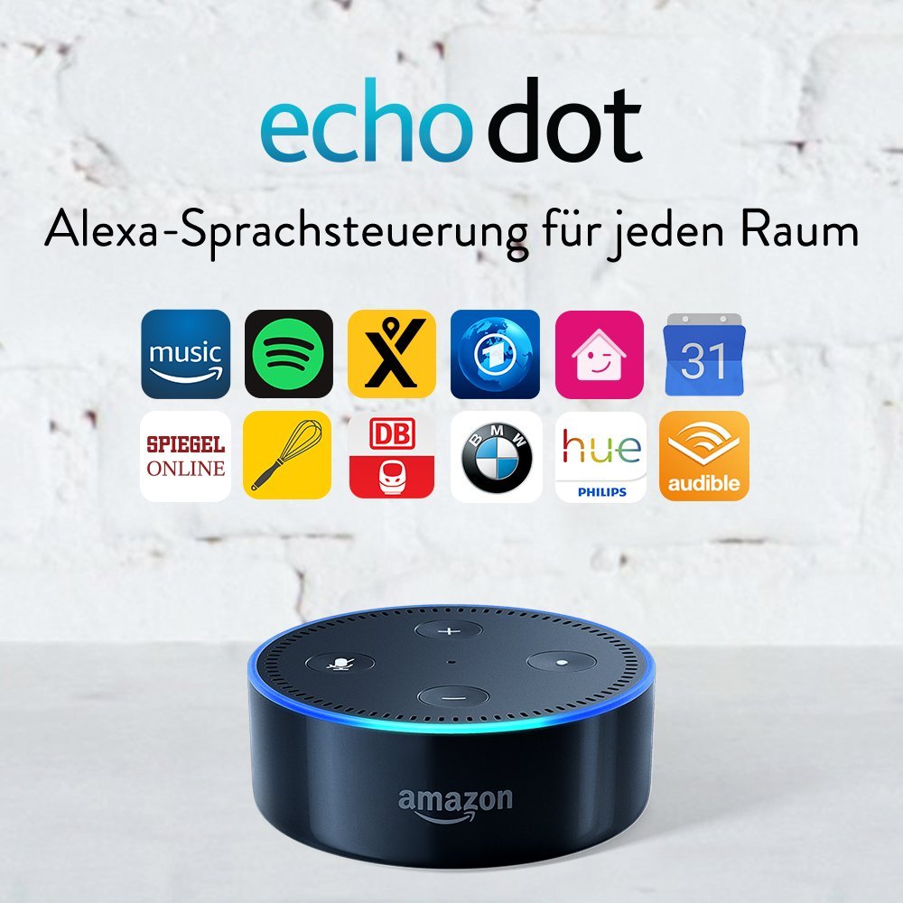 Amazon Echo Dot (2. Generation) für nur 39,99€