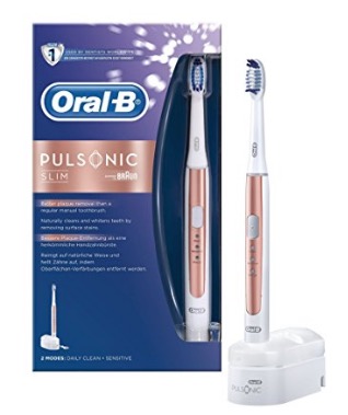 Oral-B Pulsonic Slim Elektrische Schallzahnbürste in rose gold für 36,84 €