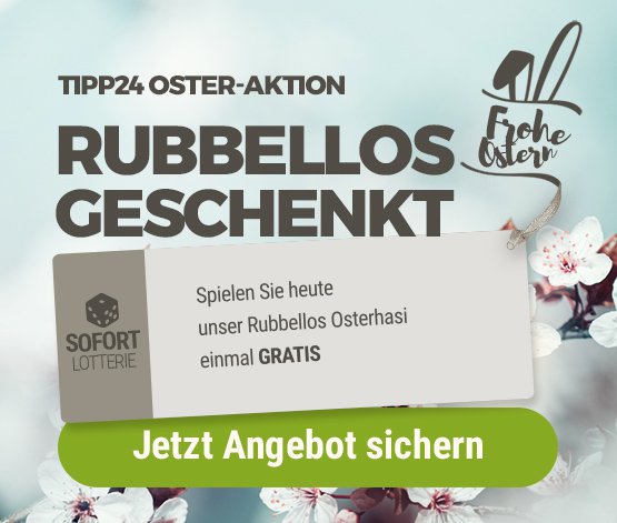 Tipp24 ein Rubbellos gratis