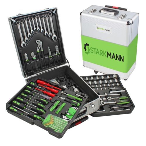 STARKMANN Greenline Werkzeug-Trolley Set mit 399 Teilen für 79,99 €