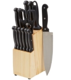 AmazonBasics Messerblock, 14-teiliges Set für 15,29€ [mit Prime]