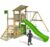 FATMOOSE FruityForest Fun XXL Holz-Spielturm Kletterturm Doppelschaukel Rutsche für 299.- EUR